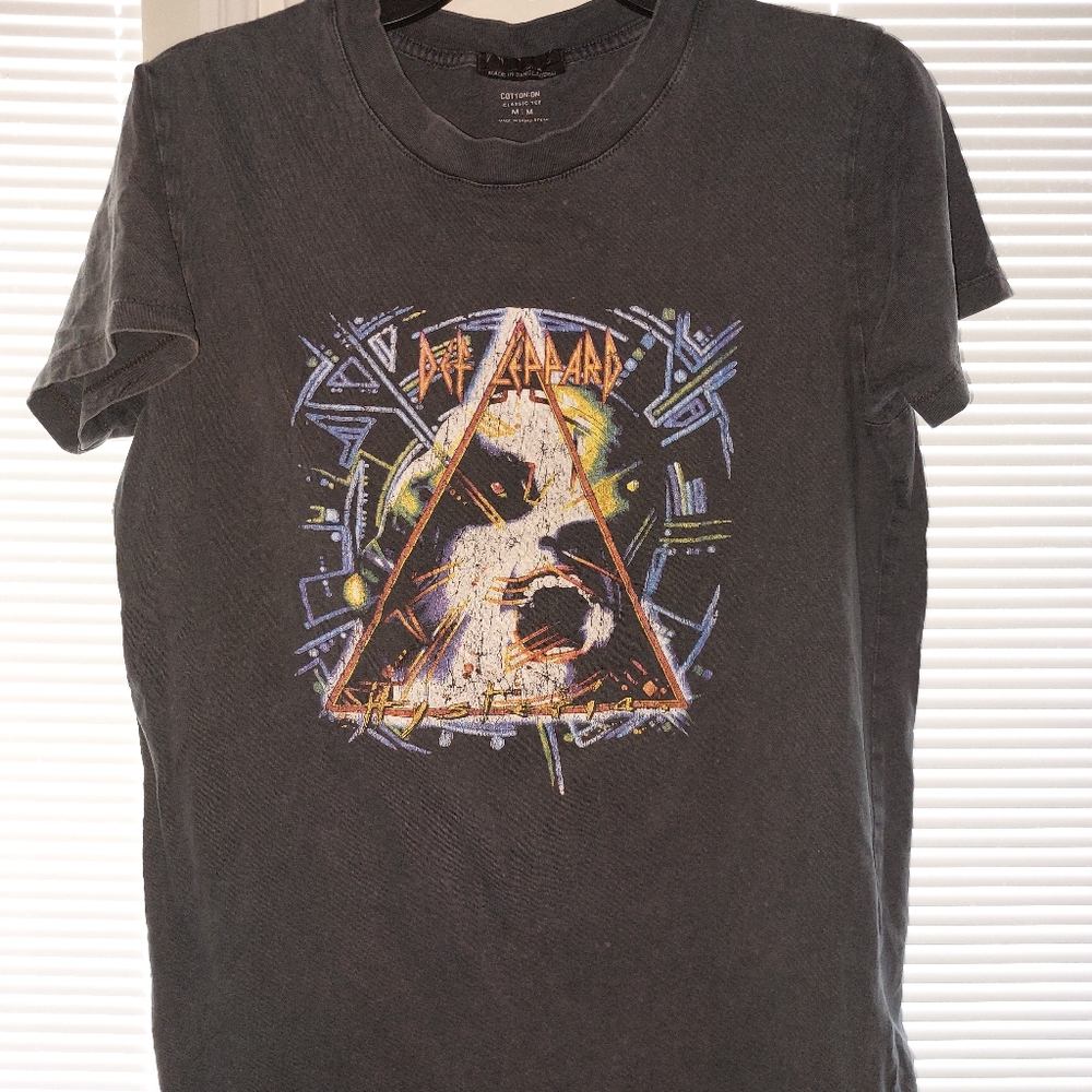 Nirvana, Guns n Rose's, and Def Leppard Tee Shirts